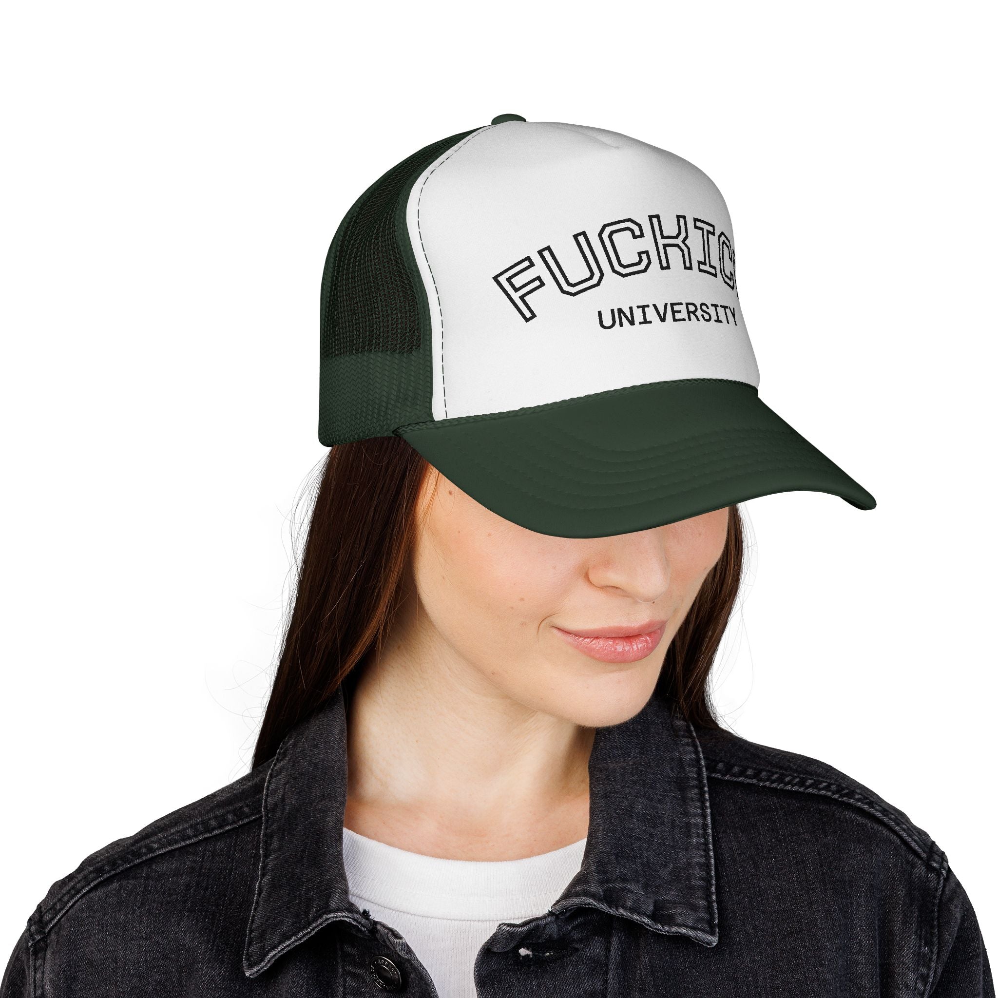 F ICE UNIVERSITY Trucker Cap