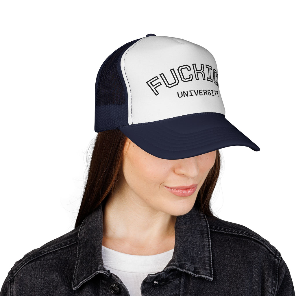 F ICE UNIVERSITY Trucker Cap