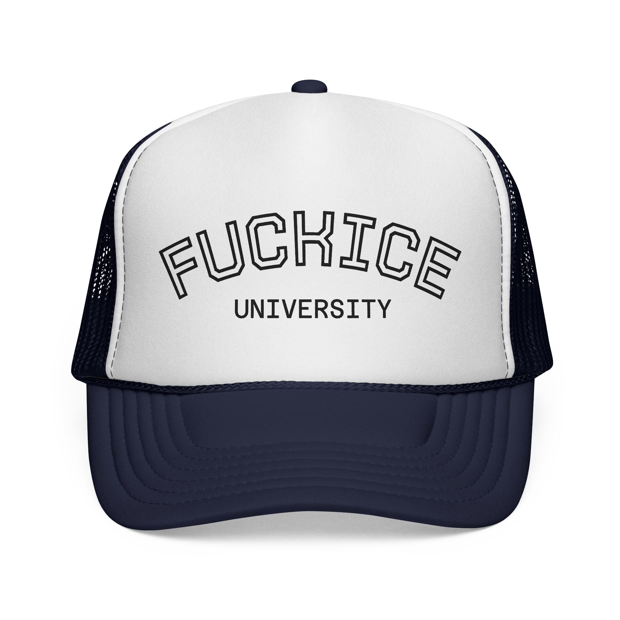 F ICE UNIVERSITY Trucker Cap