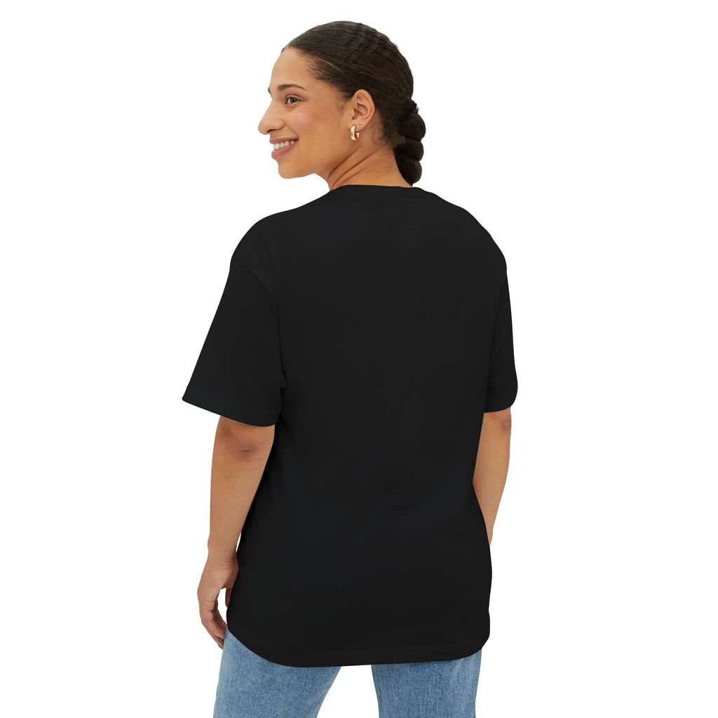 ICE MELTS SPRING IS COMING DARK Unisex Oversized Boxy Tee