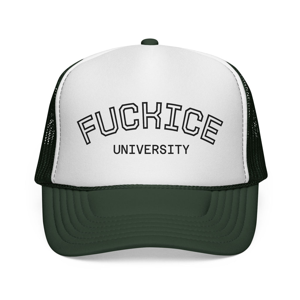 F ICE UNIVERSITY Trucker Cap